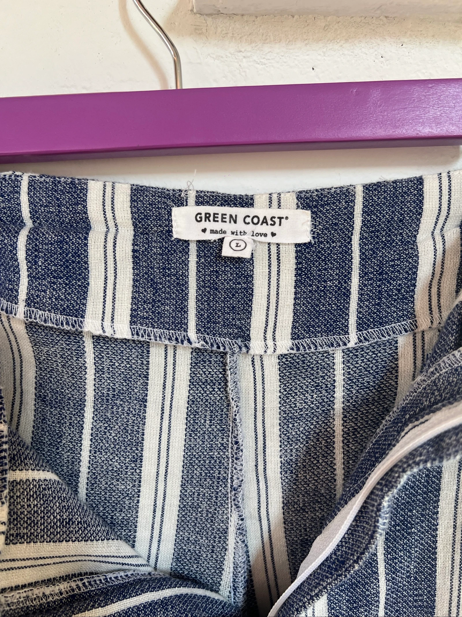 Green Coast linen trousers – photo 3
